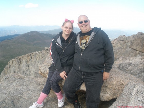 A Fellow Hiker Took A Picture Of Master And Me
