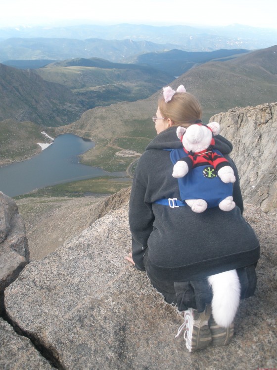 Leaning Over The Edge. (I'm Actually Further From The Edge Than The Pic Looks!)