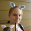 Baby Grey Bunny Ears Baby Grey Bunny Ears